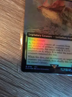 Sin, Unending Cataclysm - Extended Art Foil - NM - Final Fantasy MtG - Image 2