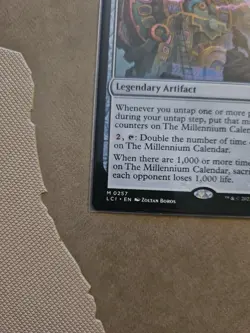 Lost Caverns of Ixalan THE MILLENNIUM CALENDAR (Lightly Played, Near Mint) - Image 3
