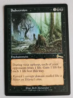 Subversion Urza's Legacy Regular NM Near Mint MTG - Image 1