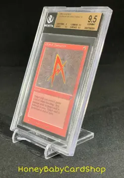 MTG Legends 1994 Glyph of Destruction BGS 9.5 GEM MINT Old School 93/94 - Image 3