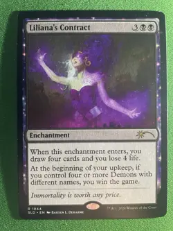 Liliana's Contract (1844) #1844 (NM) Secret Lair Drop SLD Magic MTG - Image 1