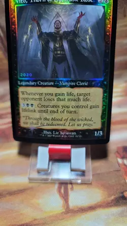 MTG Vito, Thorn of the Dusk Rose #28 Foil 30th Anniversary Promos (30A-P) - Image 2