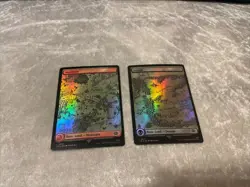 Magic Lord of the Rings Basic Lands All FOIL Swamp,Mountain,Food MTG LOT(22) 636996769180 - Image 2