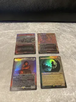 Magic Lord of the Rings Basic Lands All FOIL Swamp,Mountain,Food MTG LOT(22) 636996769180 - Image 4