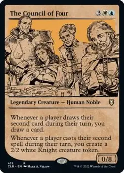 The Council of Four (Showcase) - Commander Legends: Battle for Baldur's Gate - 4 - Image 1