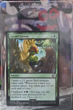 Wizards of the Coast Gysahl Greens Sorcery Green Universes Beyond 1G 0190 EN - Image 1
