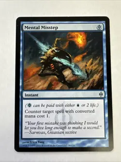 MTG 2011 Mental Misstep New Phyrexia 38/175 Magic the Gathering - Image 1