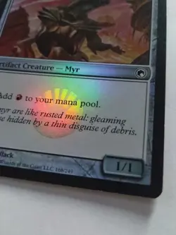 Iron Myr FOIL - LP - MTG Mystery Booster - Magic the Gathering - Excellent - Image 2