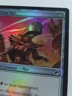 Iron Myr FOIL - LP - MTG Mystery Booster - Magic the Gathering - Excellent - Image 3