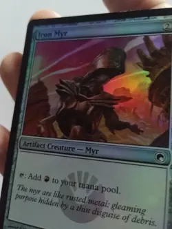 Iron Myr FOIL - LP - MTG Mystery Booster - Magic the Gathering - Excellent - Image 5