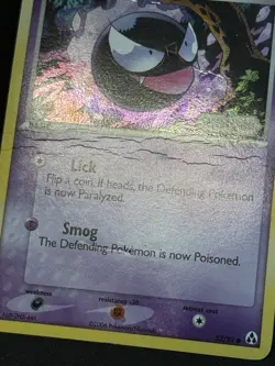 Pokemon Gastly EX Legend Maker 52/92 Reverse Holo STAMPED (HP-DMG) - Image 3