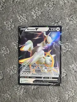 Arceus V 122/172 Pokemon Brilliant Stars Ultra Rare NM Holo Card TCG SWSH - Image 1