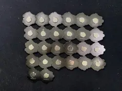 2024 Pokemon Hexagonal Magnetic Emamel Pin Bulbasaur Venonat Oddish Lot*26 MA52 - Image 2