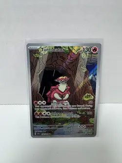 Turtonator 146/142 Illustration Rare Stellar Crown Pokemon Card - Image 1