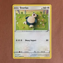 Pokemon Snorlax Crown Zenith 109/159 Rare Near Mint - Image 1