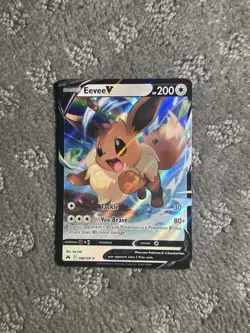 Eevee V 108/159 Crown Zenith Pokemon Near Mint Nm Card TCG Holo - Image 1