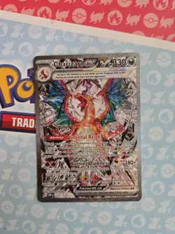 Charizard ex 223/197 SV03 Obsidian Flames Special Illustration Rare Holo 330HP - Image 3