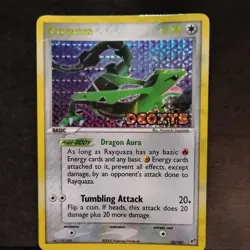 Rayquaza 22/107 Deoxys Reverse Holo Rare Pokemon TCG Card 2005 Basic - Image 1