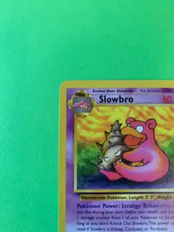 Slowbro 43/62 | Fossil Regular | Pokemon TCG Uncommon with crease - Image 2