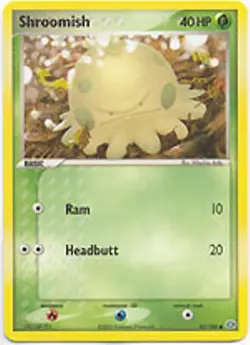 Shroomish 63/106 EX Emerald Common MINT! Pokemon - Image 1
