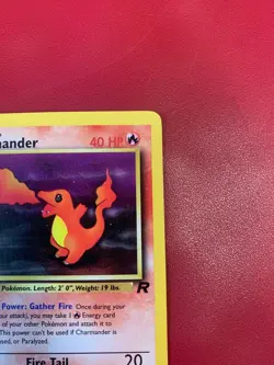 Charmander 50/82 | Team Rocket 1st Edition | Pokemon TCG Common NM/ LP - Image 3