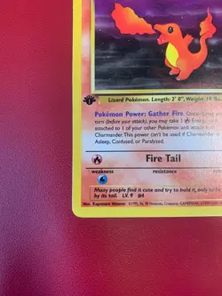 Charmander 50/82 | Team Rocket 1st Edition | Pokemon TCG Common NM/ LP - Image 5