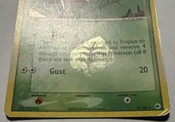 2004 Pokemon: Tropius 27/101 Reverse Holo Rare EX Hidden Legends Moderate Play - Image 2