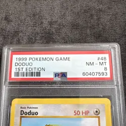 Pokemon PSA 8 Doduo 1st Edition Shadowless Base Set 48/102 WOTC 1999 - Image 3