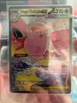 Mega Clefable ex 119/88 Special Illustration Rare SIR Pokemon Perfect Order NM - Image 1