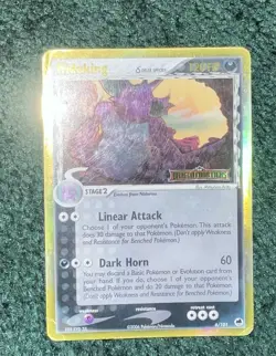 Pokemon TCG Nidoking Dragon Frontiers Delta Species 6/101 Holo Stamped - Image 2