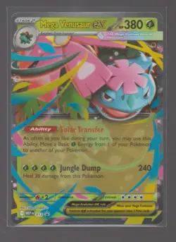 MEGA VENUSAUR EX 013 HOLO PROMO ME: MEGA EVOLUTION PROMO POKEMON HOLO NEAR MINT - Image 1