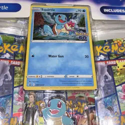 TCG Pokemon GO Squirtle Pin Collection Box - Image 4