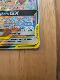 Pokemon Mega Lopunny & Jigglypuff GX 226/236 Cosmic Eclipse Full Art Holo - Image 5