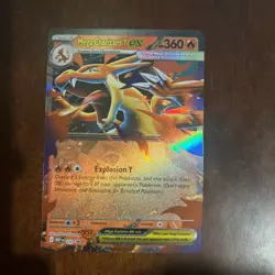 Mega Charizard Y ex 030 Holo Promo ME: Mega Evolution Promo Pokemon Holo NM - Image 1