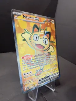 Meowth ex 😺 107/088 Me03: Perfect Order Holo Ultra Rare Pokemon Near Mint - Image 2