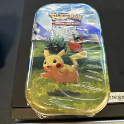 100g HEAVY FAT LOADED Pokemon Ascended Heroes Mini Tin Pack Pikachu Cover Art - Image 4