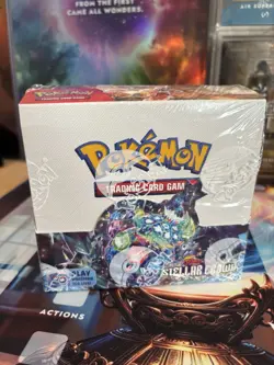 Pokemon Scarlet And Violet SV07 Stellar Crown Booster Box Sealed - Image 1