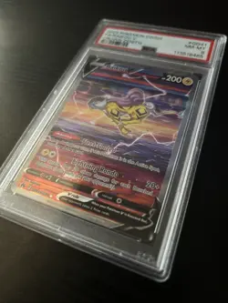 2023 POKEMON SWORD & SHIELD CROWN ZENITH #GG41 FULL ART/RAIKOU V PSA 8 - Image 3