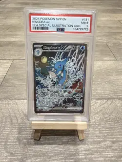 2024 Pokemon Kingdra EX Promo Shrouded Fable PSA 9 Mint #131 Full Art Rare EN - Image 1