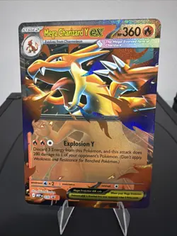 Pokemon TCG - Mega Charizard Y EX Mega Evolution Black Star Promo #030 - Image 1
