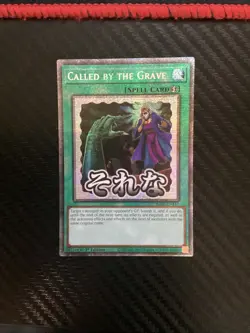 Yu-Gi-Oh! Called by the Grave, Starlight Rare, 1st Ed, RA05-EN117, NM - Image 1
