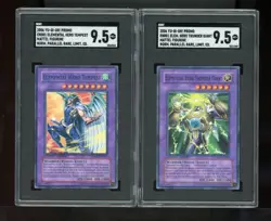 Elemental Hero Tempest Thunder Giant MATTEL MF01 MF02 -EN001 SCG 9.5 Yugioh - Image 1
