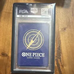 Bandai One Piece CCG Foil SEC Silvers Rayleigh Two Legends OP08-118 Manga PSA 10 - Image 4