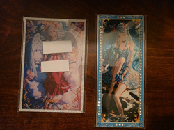 One Piece Yamato Diamond Metal Ticket 10/10 Rare CCG with A6 Board - Image 1
