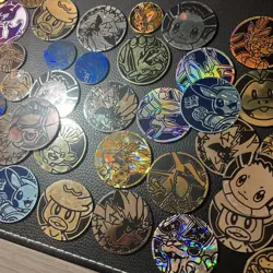 Lot of 70+ Official Pokemon Coins Various Sets! Pikachu Eevee Charizard + MORE - Image 5