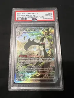 Pokemon Meowscarada ex SIR 256/193 Paldea Evolved 2023 PSA 10 Gem Mint - Image 1