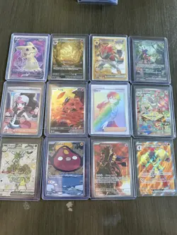 POKEMON CARD LOT!! 12 Cards Total All Nm Condition! SIR, IR, Hyper Rare, N More! - Image 1