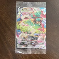 JUMBO Pokemon Snorlax VMAX 142/202 GameStop Sword & Shield Stamped Promo SEALED - Image 1