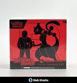 POKEMON CENTER TCG SCARLET & VIOLET DESTINED RIVALS SEALED ELITE TRAINER BOX ETB - Image 1