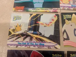 Pokemon Topps Movie 2000 Cards - Lot 9 Cards W/ Two Foils - Image 3